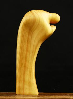 黄杨木雕居家禅意私人印章雕刻摆件饰品茶道创意艺术无相把件把玩