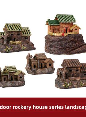 采购产品假山装饰品，园林绿化，大房子，田园陶瓷盆景装饰，鱼缸
