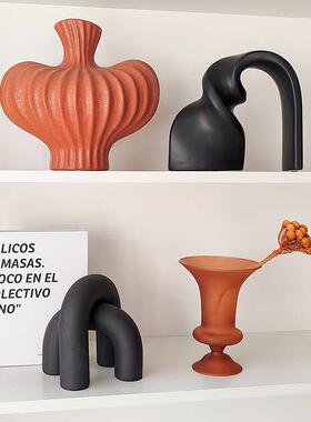 态生活 ins中古风美拉德色系装饰品摆设酒柜书柜现代高级感小摆件