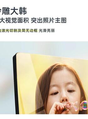结婚相框照片墙组合挂墙背景墙房间客厅布置三联画定制挂画框卧室