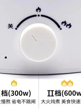 龙力LL-8008B多用锅快煮锅宿舍用电锅家用小功率快煮锅迷你
