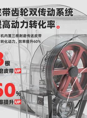 冠霆和面机商用大型50公斤不锈钢全自动揉面机25斤面粉打面搅拌机