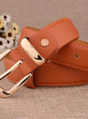 female retro belts women casual belt ladies pin buckle belt