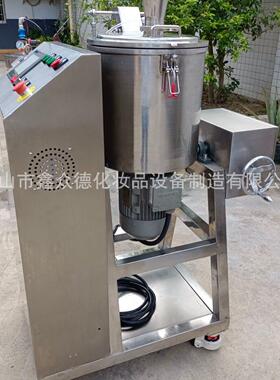 桶定定制一轴侧打搅粉均421质机双层料自动油化妆品设备搅喷粉机