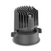 High-power adjustable spotlights with small openings, anti-glare, flicker-free and eye-protecting LED downlights with excellent color rendering