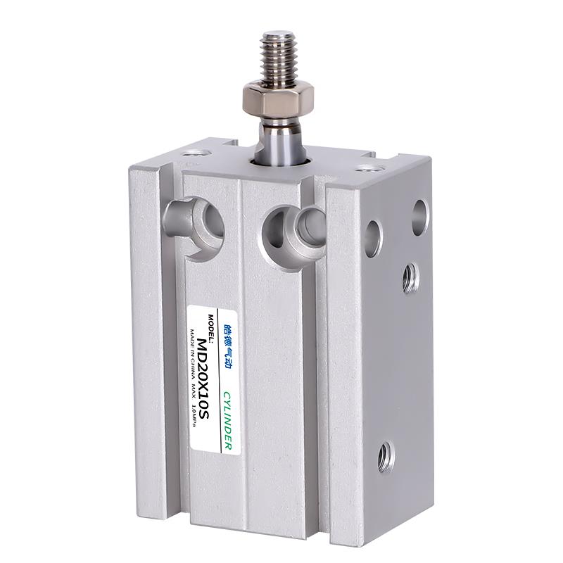 亚德客型单动弹簧自由安装气缸MSD/MTD10/16/20/25/32X5X10X15X20 - 图3