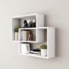 Storage rack wall-mounted bookshelf rack restaurant wall-mounted bedroom storage cabinet shelf load-bearing simple PBG wall approx.