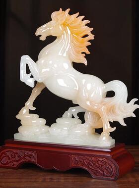 马到成功摆件2026马年新款开业乔迁礼品办公室桌面家居风水吉祥物