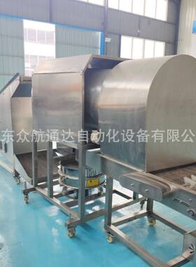 不锈钢鸡肉上粉机滚筒鸡排上粉机无骨鸡柳腌制调料滚筒裹粉机