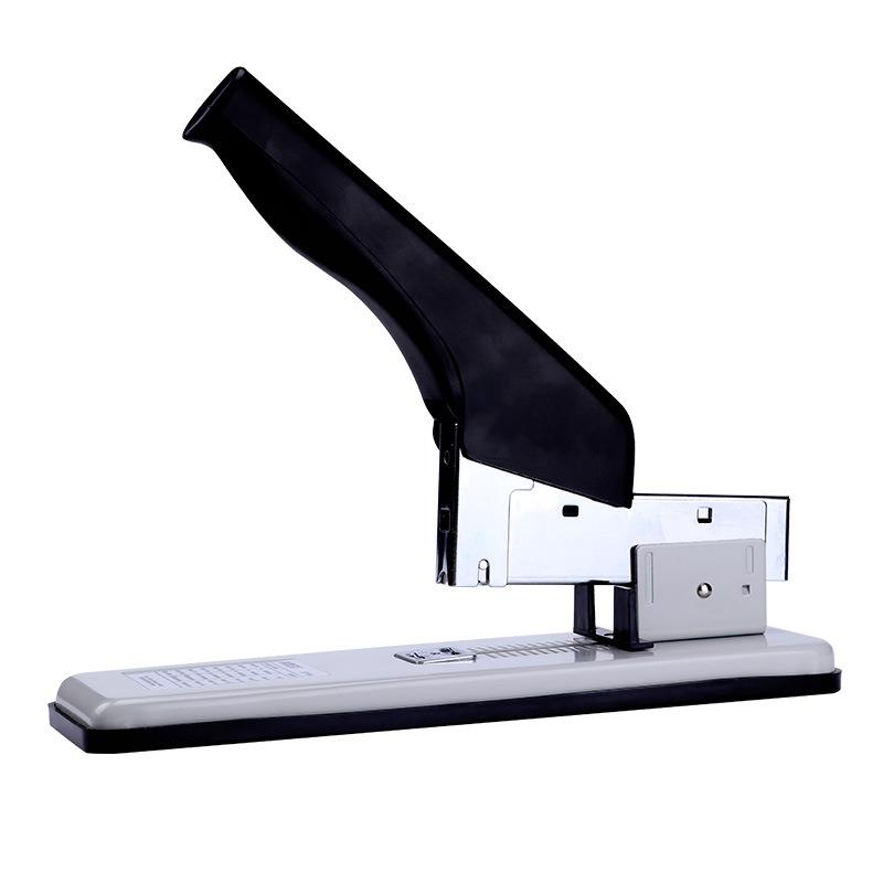 Baoke ST1160 large thickened long-arm heavy-duty stapler can staple 200 pages office supplies black