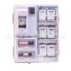 State Grid non-metallic plastic translucent meter box PC+ABS flame retardant and waterproof single-phase 6-meter metering distribution box