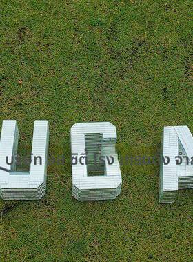 舞台玻璃反光跨境新品3d立体装饰镜面字母 Disco Letters 迪斯科