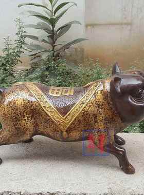 厂家直销纯铜猪各种款式生肖猪金属工艺礼品摆饰居家客厅办公装饰