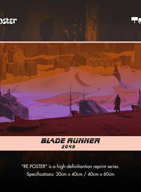 Blade Runner银翼杀手2049异形科幻电影海报装饰画有框家装收藏级