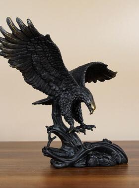 黄铜大展宏图老鹰摆件 工艺礼品摆饰1/4吋套筒扳手鹰办公室摆设家