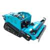 Five-in-one multifunctional remote control lawn mower rotary tiller remote control micro tiller crawler type non-tangled blade land reclamation lawn mower