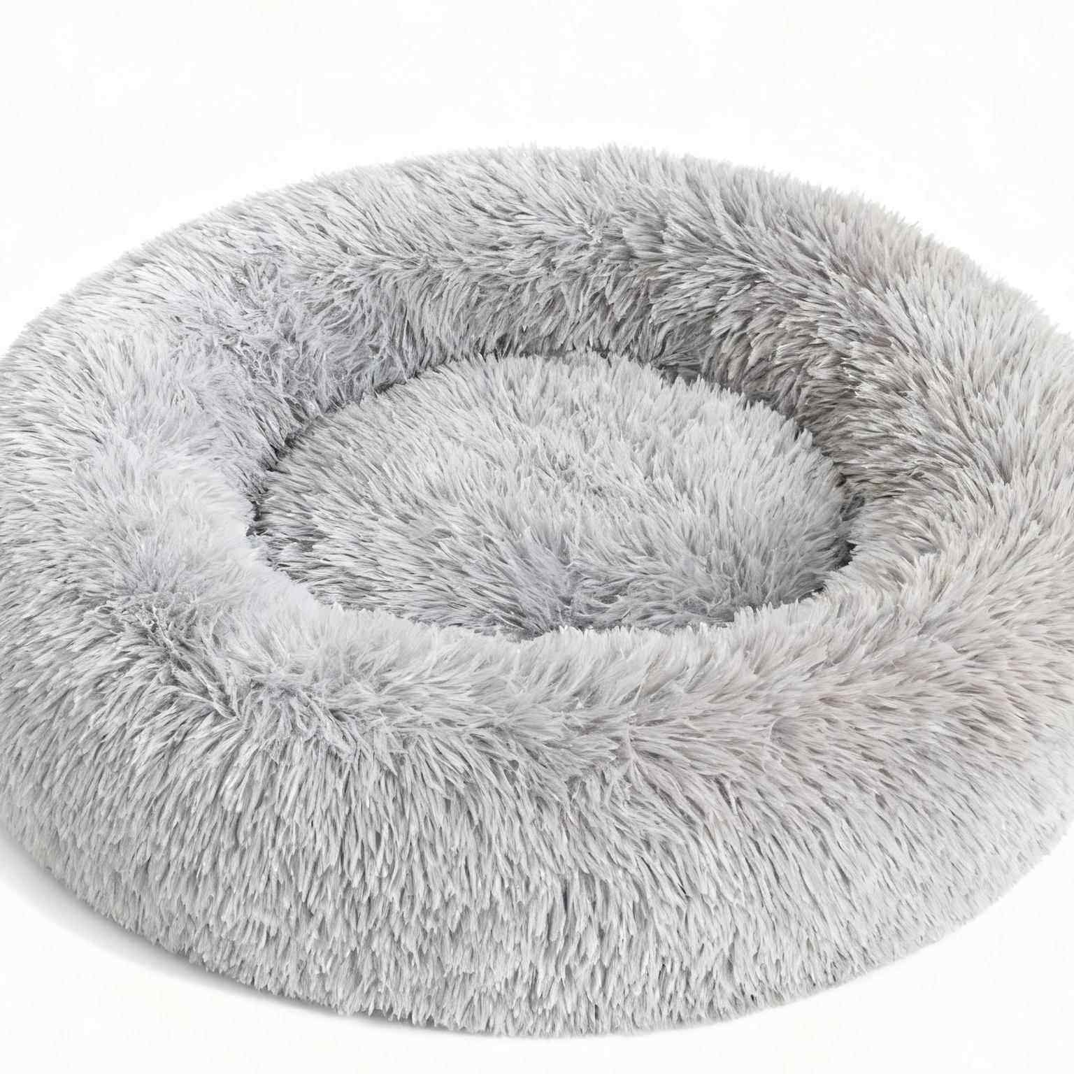 甜甜圈猫窝深度睡眠窝棉绒保暖用品狗窝加厚猫咪狗狗冬天睡觉软垫,淘宝优惠券,粉丝福利购,淘宝优惠卷