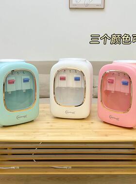 小型矿泉水饮水机桌面制冷热台式宿舍办公室冷热两用儿童迷你家用