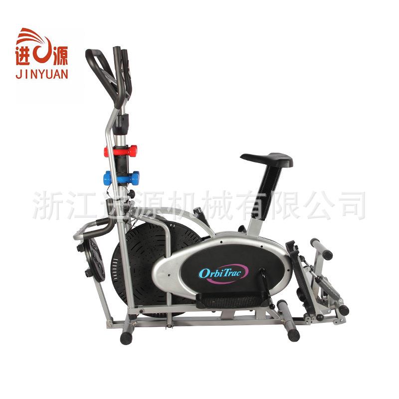 Multifunctional four-in-one fan bike, elliptical machine, slimming fitness club, spinning bike, stepper, magnetically controlled bike