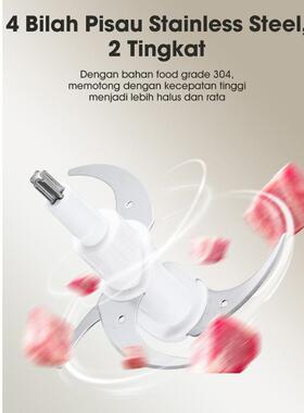 110V/220V多蒙多功能全自动绞肉机绞馅家用电动小型碎肉蒜搅肉机