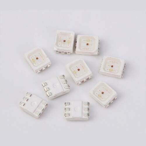 328rgb灯珠三合一高亮彩33528rgb528六角七彩指全示5发光二极管le - 图2