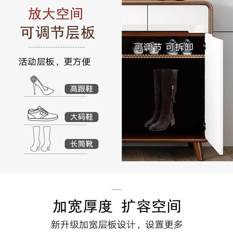 新中式家用简约鞋柜客厅门口玄关柜入户2026新款爆款实木隔断柜子,淘宝优惠券,粉丝福利购,淘宝优惠卷