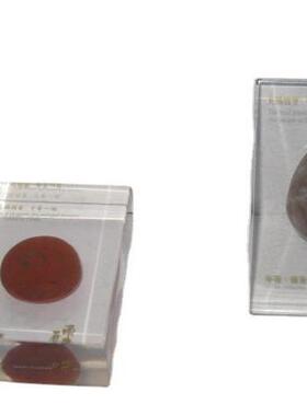 特色南京雨花石礼品透明树脂内藏石头旅游纪念品镇纸工艺品摆件