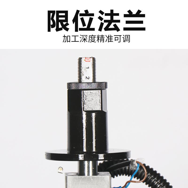 新款380V上打孔铰链钻木工台式铰链钻孔机单双头上打孔铰链钻孔机 - 图0