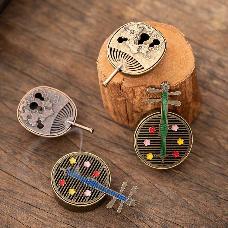 高级感香炉新款迷你中式香薰炉摆件佛具家用底座茶炉仿古冥想炉香,淘宝优惠券,粉丝福利购,淘宝优惠卷