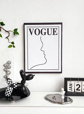 亚克力多功能镜面托盘拍照道具家居简约装饰桌面收纳不规则摆件