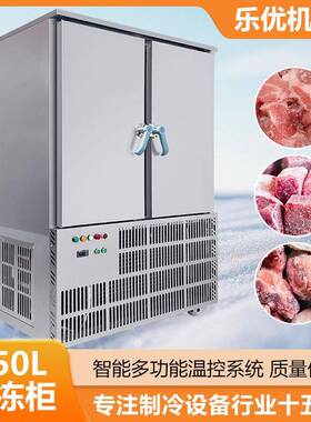 哇噢m腌制酸笋虾仁低温-40度节能极速速冻机 大型20盘海鲜速冻柜