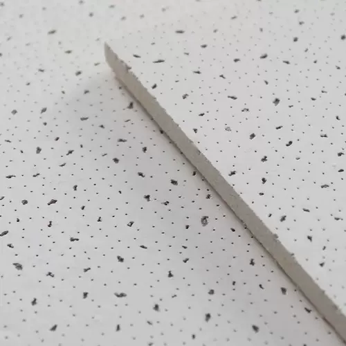 Офисный потолок материал шахта -коттонский совет 600x600 Пожарная влажность -Проницаемое звуковая доска поглощения 60x60 Спецификации асбест потолок