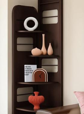 诚艺中古风摆件高级感小众艺术家居客厅玄关置物架酒柜壁龛装饰品