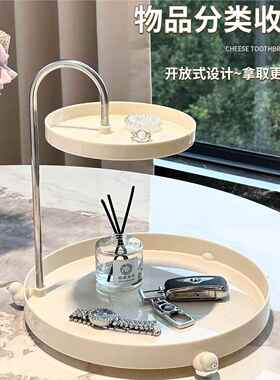 门玄关收纳入97688d4收轻奢梳妆台装饰品摆件玄盒关钥匙纳香水置