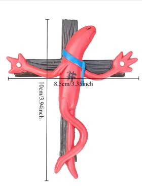 艾伦微笑的朋友树脂纪念品 艾伦墙壁装饰壁挂架户外花园草坪装饰