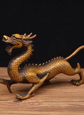 宏达全铜大号朱雀玄武青龙白虎四神兽纯铜工艺摆件