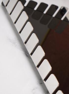 欧简约黑色托盘创电baochen-意桌面摆件视柜北装饰摆件样摆板间软