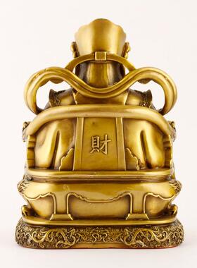 财神爷摆件家用供奉神像八方来财 财神招财进宝文财神客厅店铺开