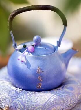 朱炳仁季铜春意浓茶礼套装式一壶两杯礼功夫可携茶送具春茶春意浓
