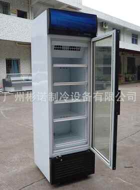 单门低温冷冻展示柜超低温-25度冷冻展示柜立式冷冻展示柜