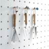 Hole board large hole accessories colorful match sticks facial makeup stick smiley face hook accessories hanging rod decoration