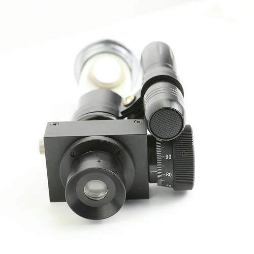 HUOTO JC-10读数显微镜20倍光学测量显微镜JC-5便携式显微镜 - 图1