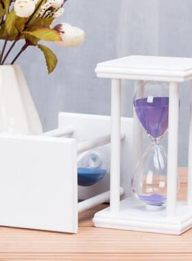 定制刻字沙漏计时器儿童10/30/60分钟创意办公家居摆饰新年小礼物