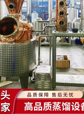 大宇威士忌白兰地兰姆酒蒸馏设备小型商用洋酒蒸馏器直销