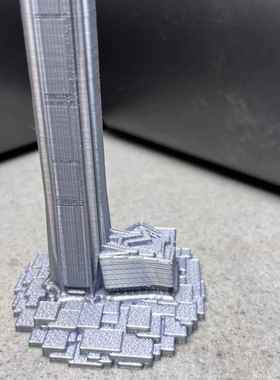 深圳平安国际金融中心大厦模型现代简约定制礼品旅游建筑工艺品