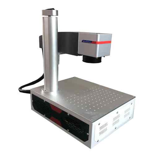 光纤激光打标机台式金属刻字机不锈钢可乐铭牌日期喷码机紫外打标 - 图0