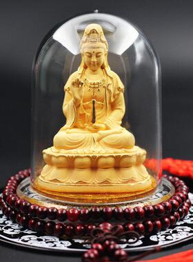 绒沙金汽车如来摆件车用生肖佛像狗年本命阿弥陀佛车内装饰品车载