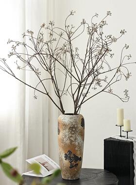 特大枝乌桕果天然树枝花瓶插花干枝干花花束客厅摆设真花装饰摆件