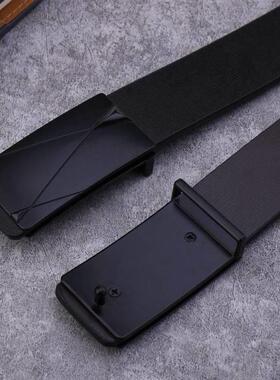 Mens Waist Belt Men Belts Leather Man For Jeans Black Male