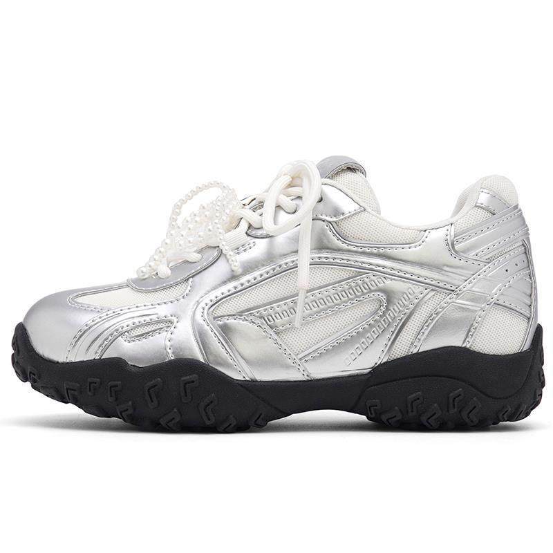 爆款轻便内增高厚底运动鞋休闲2025春夏季新款百搭阿甘德训鞋女款,淘宝优惠券,粉丝福利购,淘宝优惠卷